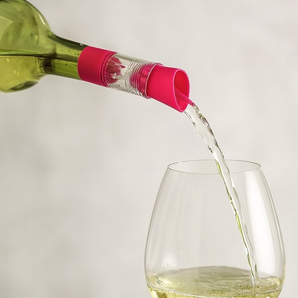 Host Other - Wine Drink Saver Spout Bottle Stopper Chill Pour Preserve Pink Hostess Gift Bar